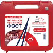Аптечка автомобильная образца 2021 (кейс) (ФЭСТ)