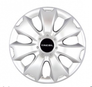 Колпак колеса гибкий декорат.  T-16417 16  4шт.